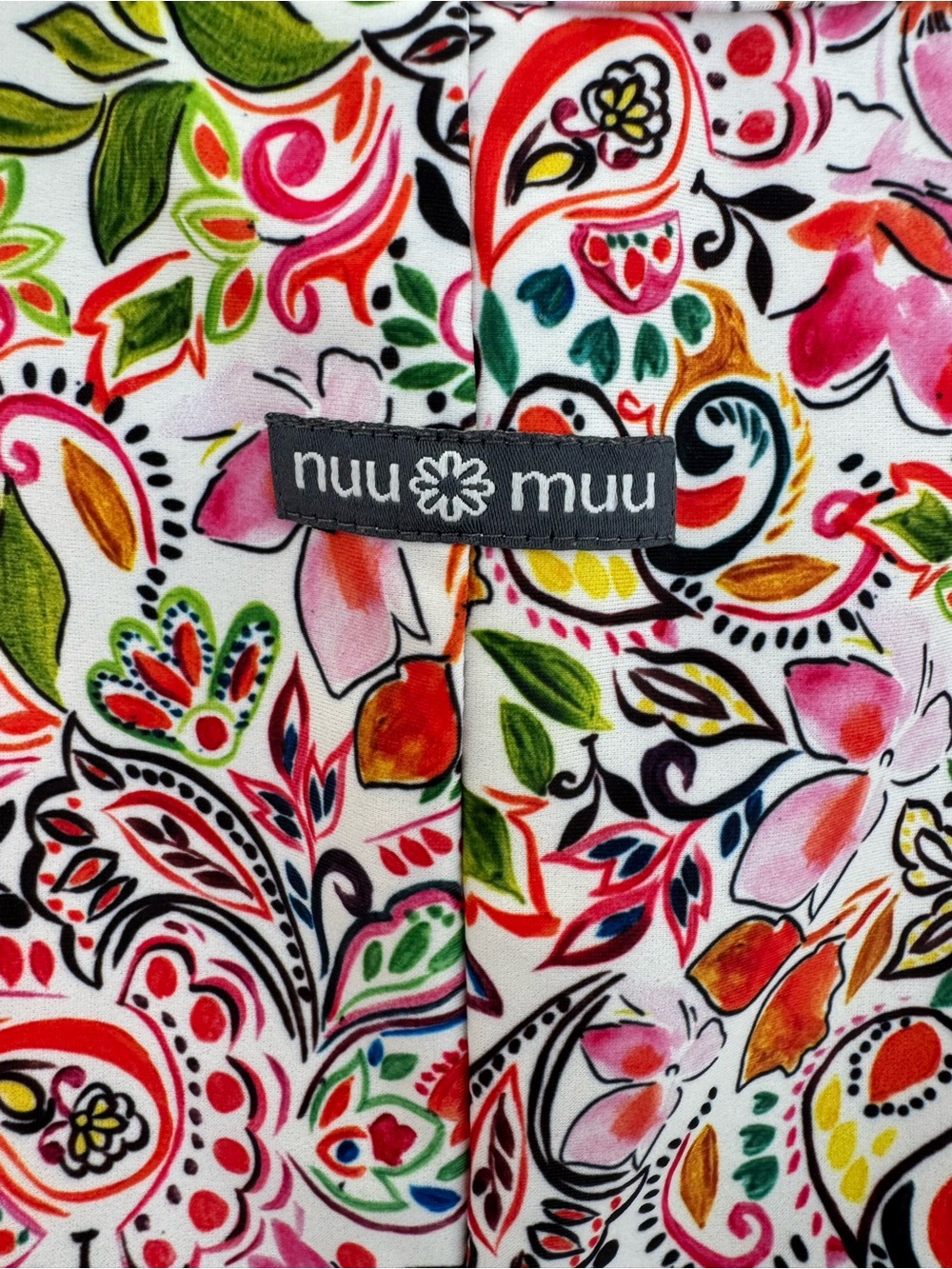 Nuu Muu Sleeveless Floral Midi Dress in Pink White Green - Summer - Picture 4 of 10